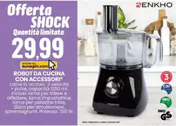 Eurospin Robot da cucina con accessori offerta