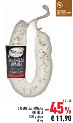 Conad Salamella romana FIORUCCI offerta