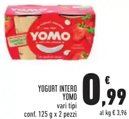 Conad Yogurt intero YOMO offerta