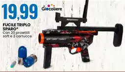 Eurospin Fucile triplo sparo offerta