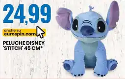 Eurospin Peluche disney 'stitch' 45 cm offerta