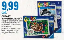 Eurospin Creart ravensburger offerta