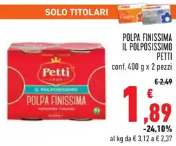 Conad Polpa finissima il polposissimo PETTI offerta