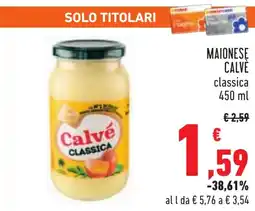 Conad Maionese CALVE classica offerta