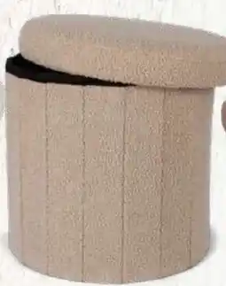 Eurospin Pouf contenitore pieghevole rotondo offerta