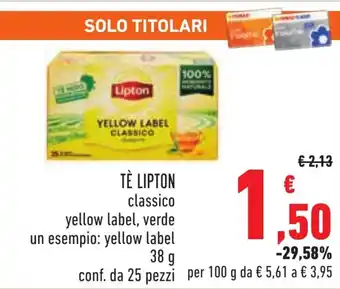 Conad Tè LIPTON offerta