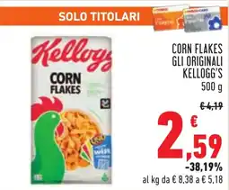 Conad Corn flakes gli originali KELLOGG'S offerta