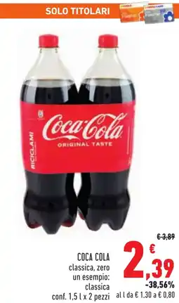 Conad COCA COLA classica offerta