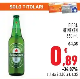 Conad Birra HEINEKEN offerta