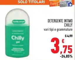 Conad Detergente intimo CHILLY offerta