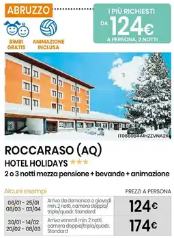 Eurospin Hotel holidays offerta