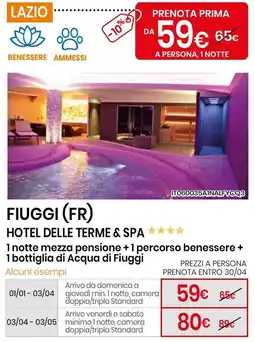 Eurospin Hotel delle terme & spa offerta