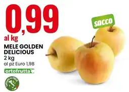 Eurospin Mele golden delicious offerta