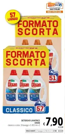 Spazio Conad Detersivo lavatrice DIXAN offerta