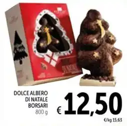Spazio Conad Dolce albero di natale BORSARI offerta