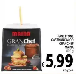 Spazio Conad Panettone gastronomico granchef MAINA offerta