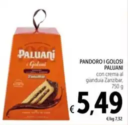 Spazio Conad Pandoro i golosi PALUANI offerta