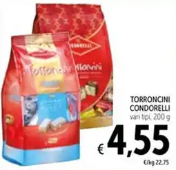 Spazio Conad Torroncini CONDORELLI offerta