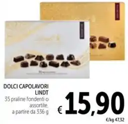 Spazio Conad Dolci capolavori LINDT offerta