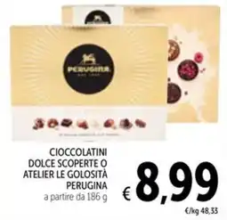 Spazio Conad Cioccolatini dolce scoperte o atelier le golosità PERUGINA offerta