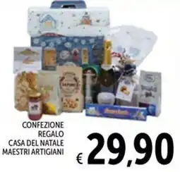 Spazio Conad Confezione regalo casa del natale maestri artigiani offerta