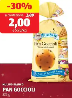 ALDI Mulino bianco pan goccioli offerta
