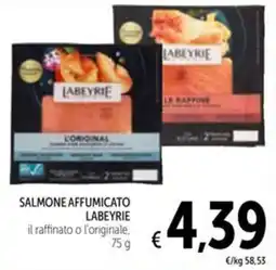 Spazio Conad Salmone affumicato LABEYRIE offerta