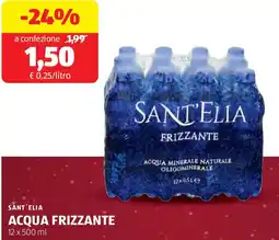 ALDI Sant'elia acqua frizzante offerta