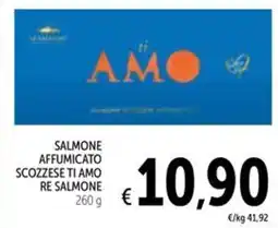 Spazio Conad Salmone affumicato scozzese ti amo RE SALMONE offerta