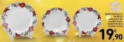 Spazio Conad Servizio piatti 18 pezzi offerta