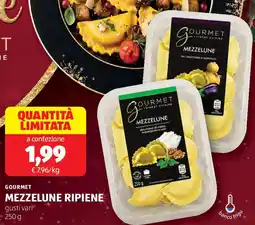 ALDI Gourmet mezzelune ripiene offerta