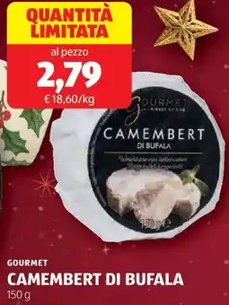 ALDI Gourmet camembert di bufala offerta