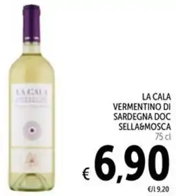 Spazio Conad La cala vermentino di sardegna doc SELLA&MOSCA offerta