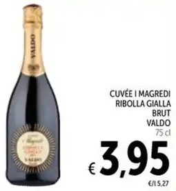 Spazio Conad Cuvée i magredi ribolla gialla brut VALDO offerta