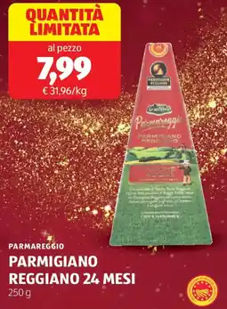ALDI Parmareggio parmigiano reggiano 24 mesi offerta