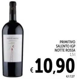 Spazio Conad Primitivo salento igp NOTTE ROSSA offerta