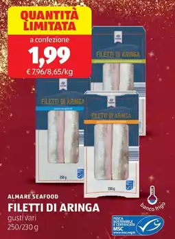 ALDI Almare seafood filetti di aringa offerta