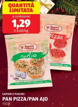 ALDI Sapori e piaceri pan pizza/pan ajo offerta