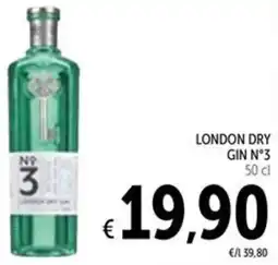 Spazio Conad London dry gin n°3 offerta