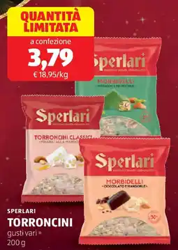 ALDI Sperlari torroncini offerta