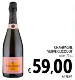 Spazio Conad Champagne VEUVE CLICQUOT offerta
