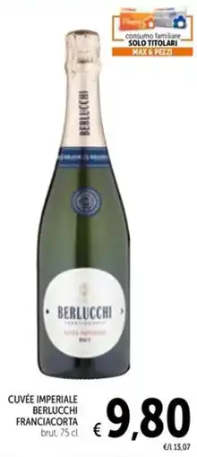 Spazio Conad Cuvée imperiale berlucchi franciacorta offerta