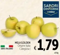 Spazio Conad Mela golden offerta