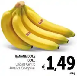 Spazio Conad Banane dole DOLE offerta
