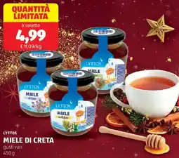 ALDI Lyttos miele di creta offerta