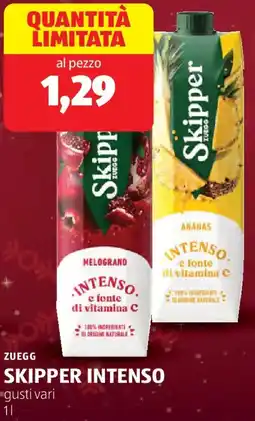 ALDI Zuegg skipper intenso offerta