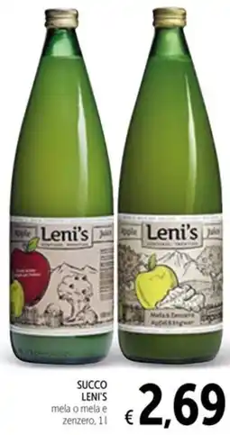 Spazio Conad Succo LENI'S offerta