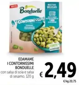 Spazio Conad Edamame i contornissimi BONDUELLE offerta