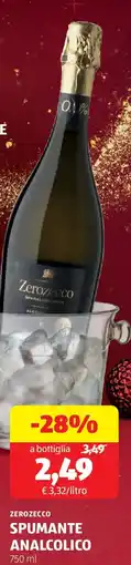 ALDI Zerozecco spumante analcolico offerta