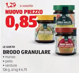 ALDI Le gusto brodo granulare offerta